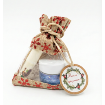 НОВЕ ФАРМ КОМПЛЕКТ БАЛСАМ ЗА УСТНИ МОКА + МИРАКЪЛ ХИДРАТИРАЩ НОЩЕН КРЕМ 20МЛ