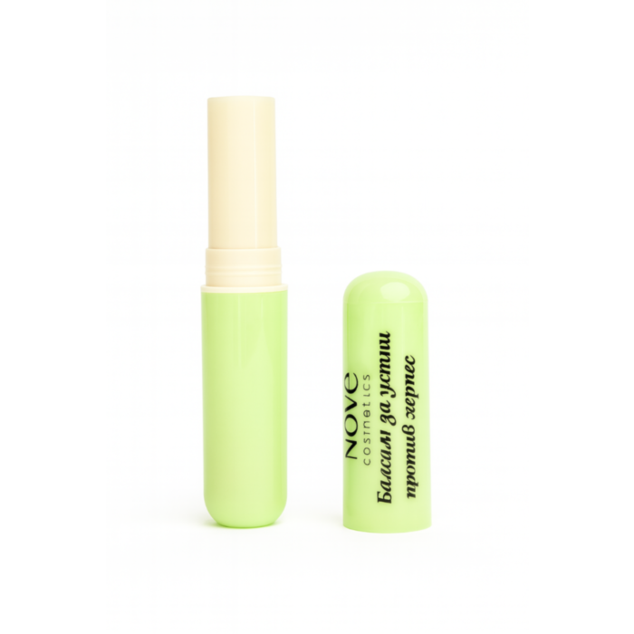 NOVE COSMETICS БАЛСАМ ЗА УСТНИ ПРОТИВ ХЕРПЕС 4Г